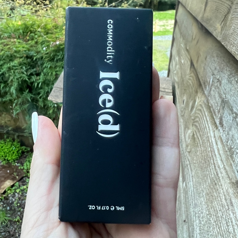 Commodity Iced Expressive Perfume Fragrance Deluxe Sample NWT